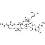 CAS#: 101365-10-0, (4R,7R,8xi,9beta,16beta)-1-[(4-O-Acetyl-beta-D-Xylopyranosyl)Oxy]-7-Hydroxy-9,10,14-Trimethyl-4,9-Cyclo-9,10-Secocholesta-5,24-Dien-16-Yl 4,6-Di-O-Acetyl-beta-D-Glucopyranoside