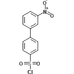 CAS 登录号：101366-50-1， 3'-硝基-4-联苯磺酰氯