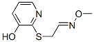 CAS 登录号：101388-78-7， [(3-羟基-吡啶-2-基)硫代]乙醛 O-甲基肟