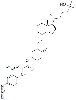 CAS#: 101396-04-7, 25-Hydroxyvitamin D3 3-(N-(4-Azido-2-Nitrophenyl)Glycinate)