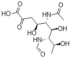 CAS#: 101410-16-6, 5-Acetamido-3,5,7,9-tetradeoxy-7-formamido-L-glycero-L-manno-nonulosonic acid