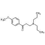 CAS#: 101450-00-4, 3-(Dipropylamino)-1-(4-Methoxyphenyl)-1-Propanone