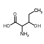 CAS 登录号：10148-66-0， 3-羟基正缬氨酸