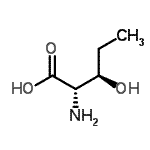 CAS 登录号：10148-67-1， (3R)-3-羟基-L-正缬氨酸