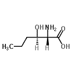 CAS 登录号：10148-69-3， (2S,3R)-2-氨基-3-羟基-己酸