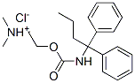 CAS#: 101491-78-5, 2-(1,1-Diphenylbutylcarbamoyloxy)Ethyl-Dimethyl-Azanium Chloride