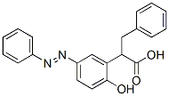 CAS 登录号：101493-07-6， alpha-(2-羟基-5-(苯基偶氮)苯基)-苯丙酸