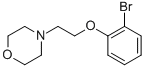 CAS#: 101558-72-9, 4-[2-(2-Bromophenoxy)Ethyl]-Morpholine