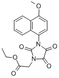 CAS 登录号：101564-81-2， 1-(乙氧羰基甲基)-3-(4-甲氧基-1-萘基)-仲班酸