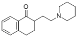 CAS 登录号：101598-54-3， 3,4-二氢-2-(2-(1-哌啶基)乙基)-1(2H)-萘酮