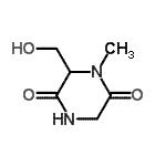 CAS#: 101623-20-5, 6-(Hydroxymethyl)-1-Methyl-2,5-Piperazinedione