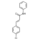 CAS 登录号：101681-92-9， (2E)-3-(4-氯苯基)-N-苯基丙烯酰胺