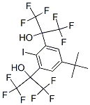 CAS#: 101697-28-3, 4-Tert-Butyl-2,6-Bis(1-Hydroxy-1-(Trifluoromethyl)-2,2,2-Trifluoroethyl)Iodobenzene