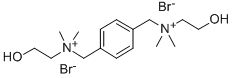 CAS#: 101710-65-0, 2-Hydroxyethyl-[[4-[(2-Hydroxyethyl-Dimethylazaniumyl)Methyl]Phenyl]Methyl]-Dimethylazanium Dibromide