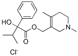 CAS#: 101710-99-0, (1,4-Dimethyl-5,6-Dihydro-2H-Pyridin-1-Ium-3-Yl)Methyl 2-Hydroxy-3-Methyl-2-Phenylbutanoate Chloride