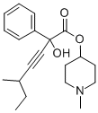 CAS#: 101711-09-5, (1-Methylpiperidin-4-Yl) 2-Hydroxy-5-Methyl-2-Phenylhept-3-Ynoate