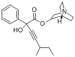 CAS#: 101711-10-8, 1-Azabicyclo[2.2.2]Octan-8-Yl 2-Hydroxy-5-Methyl-2-Phenylhept-3-Ynoate