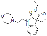 CAS 登录号：101756-21-2， 2-(2-吗啉-4-基乙基氨基甲酰)-2-苯基丁酸乙酯