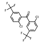 CAS#: 101855-91-8, Bis[2-Chloro-5-(Trifluoromethyl)Phenyl]Methanone