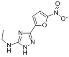 CAS 登录号：10187-89-0， N-乙基-5-(5-硝基呋喃-2-基)-1H-1,2,4-三唑-3-胺
