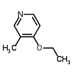 CAS#: 101870-21-7, 4-Ethoxy-3-Methylpyridine
