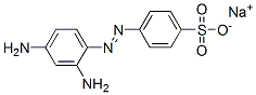 CAS 登录号：10190-66-6， 4-[(2,4-二氨基苯基)偶氮]苯磺酸钠