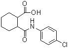 CAS 登录号：101937-67-1， 2-[(4-氯苯基)氨基甲酰]环己烷羧酸