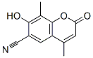 CAS#: 101994-23-4, 6-Cyano-7-Hydroxy-4,8-Dimethylcoumarin