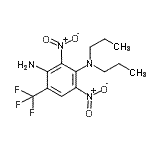 CAS 登录号：102087-48-9， 2,6-二硝基-N,N-二丙基-4-(三氟甲基)-1,3-苯二胺