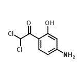 CAS 登录号：102091-57-6， 1-(4-氨基-2-羟基苯基)-2,2-二氯乙烷酮