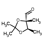 CAS 登录号：102103-81-1， (4S,5R)-2,2,4,5-四甲基-1,3-二氧戊环-4-甲醛