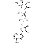 CAS 登录号：102129-65-7， 二钠;[[(2R,3S,4R,5R)-5-(6-氨基嘌呤-9-基)-3,4-二羟基-四氢呋喃-2-基]甲氧基-氧代-磷酰][(3R,4S,5S,6R)-3,4,5-三羟基-6-(羟基甲基)四氢吡喃-2-基]磷酸酯