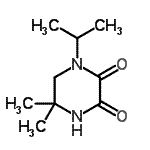 CAS#: 102153-83-3, 1-Isopropyl-5,5-Dimethyl-2,3-Piperazinedione