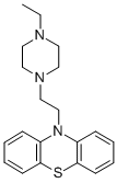 CAS 登录号：102240-88-0， 10-(2-(4-乙基-1-哌嗪基)乙基)吩噻嗪