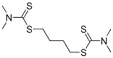 CAS 登录号:10225-01-1, 4-(二甲基硫代氨基甲酰硫基)丁基二甲基氨基二硫代甲酸酯