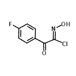 CAS#: 102252-73-3, (1Z)-2-(4-Fluorophenyl)-N-Hydroxy-2-Oxoethanimidoyl Chloride