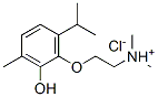 CAS#: 102281-01-6, 2-(2-Hydroxy-3-Methyl-6-Propan-2-Ylphenoxy)Ethyl-Dimethylazanium Chloride
