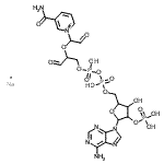 CAS#: 102281-43-6, beta-Nicotinamide adenine dinucleotide phosphate periodate oxidized sodium salt