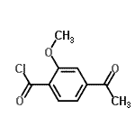 CAS 登录号：102362-05-0， 4-乙酰基-2-甲氧基苯甲酰氯