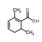 CAS#: 102369-93-7, 2,6-Dimethyl-1,3-Cyclohexadiene-1-Carboxylic Acid