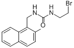 CAS 登录号：102434-30-0， 1-(2-溴乙基)-3-(2-甲基-1-萘基甲基)-脲