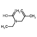 CAS#: 102450-87-3, Ethyl(2-Methyl-2-Propen-1-Yl)Carbamothioic S-Acid