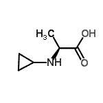 CAS 登录号：10250-77-8， N-环丙基丙氨酸