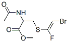 CAS#: 102516-57-4, Methyl 2-Acetamido-3-[(E)-2-Bromo-1-Fluoro-Ethenyl]Sulfanyl-Propanoate