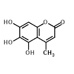 CAS#: 102539-84-4, 5,6,7-Trihydroxy-4-Methyl-2H-Chromen-2-One