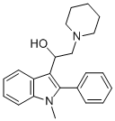 CAS#: 102557-67-5, 1-(1-Methyl-2-Phenylindol-3-Yl)-2-Piperidin-1-Ylethanol