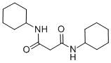 CAS 登录号：10256-00-5， N,N'-二环己基丙二酰胺