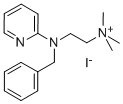 CAS#: 102571-41-5, 2-(Benzyl-Pyridin-2-Ylamino)Ethyl-Trimethylazanium Iodide