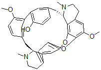 CAS 登录号：102571-99-3， (1'alpha)-6',7-二去甲氧基-12-O-去甲基-6',7-氧基-12'-O-甲基绿心碱