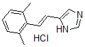 CAS 登录号：102583-06-2， 4-[(E)-2-(2,6-二甲基苯基)乙烯基]-3H-咪唑盐酸盐